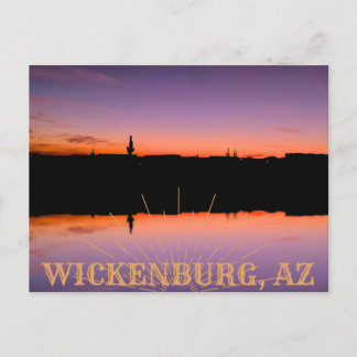 Wickenburg Sunset Postcard Postkarte