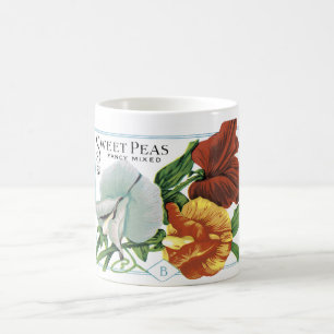 Wickensüßerbsen-Samenpackung-Tasse Kaffeetasse