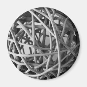 Wicker Ball Magnet