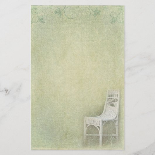 Wicker Chair Briefpapier (Vorderseite)