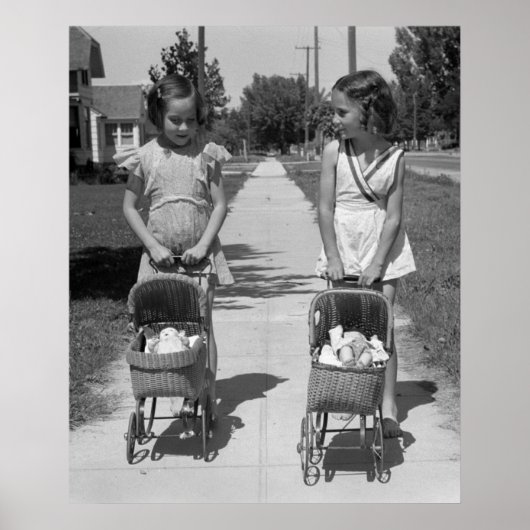 Wicker Doll Buggy, 1941 Poster (Vorne)