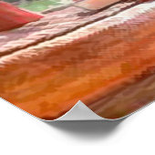 Wicker, Kaffee und ein gutes Buch Poster (Ecke)