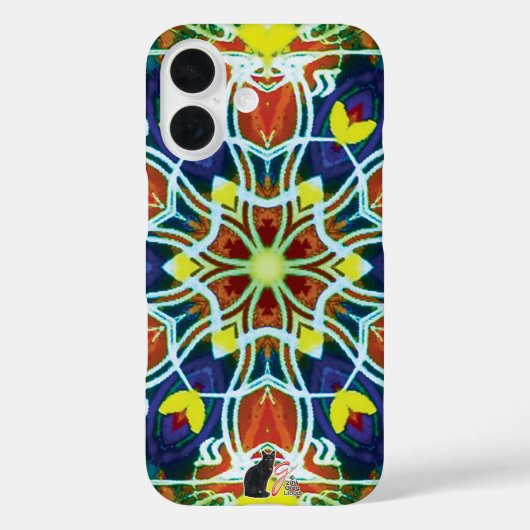 Wicker Kaleidoskop Case-Mate iPhone Hülle (Rückseite)