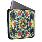 Wicker Kaleidoskop Laptopschutzhülle (Vorne Rechts)