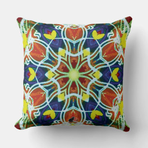 Wicker Kaleidoskop Pillow Kissen