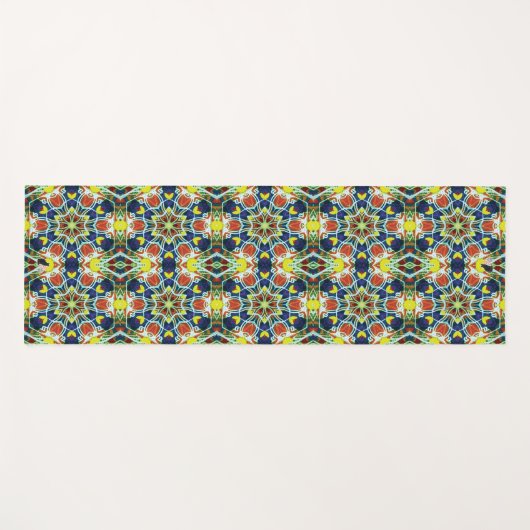 Wicker Kaleids Yogamat Yogamatte (Vorderseite (Horizontal))