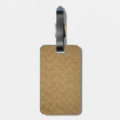 WICKER PATTERN GEPÄCKANHÄNGER (Rückseite vertikal)