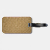 WICKER PATTERN GEPÄCKANHÄNGER (Rückseite horizontal)