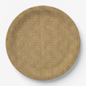WICKER PATTERN PAPPTELLER (Vorderseite)