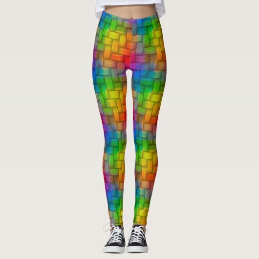 Wicker Rainbow Leggings (Vorderseite)