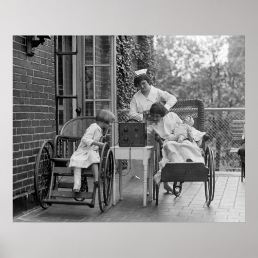 Wicker Rollstühle, 20er Poster (Vorne)