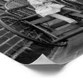 Wicker Rollstühle, 20er Poster (Ecke)