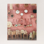 Wicker & Straw Market Shop Puzzle (Vertikal)