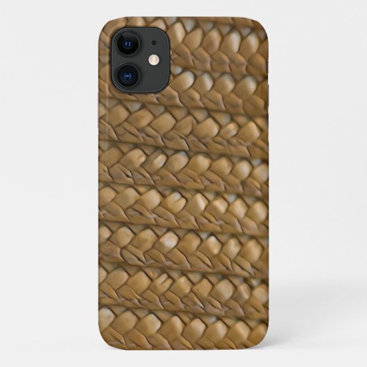 Wicker-Strohhalm Case-Mate iPhone Hülle (Rückseite)