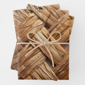 Wicker Wicker Geschenkpapier Set (Beispiel)