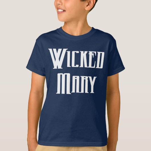 Wickerte Mary Boys T - Shirt (Vorderseite)