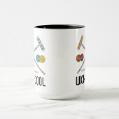 Wicket Coole lustige Croquet-Spieler Tasse (Zentrum)