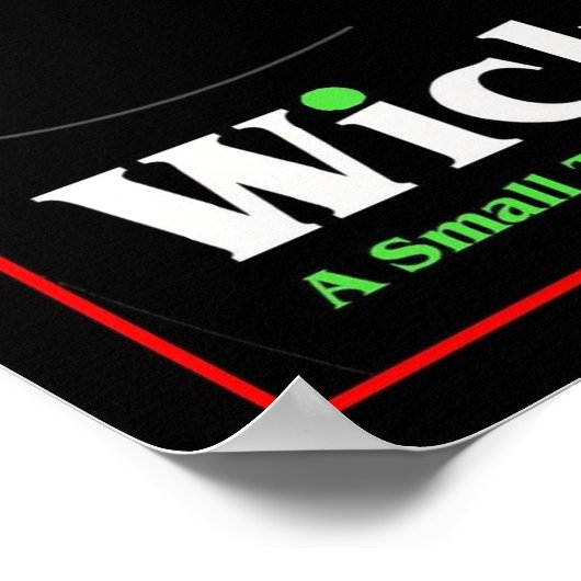 Wicket: Poster (Ecke)