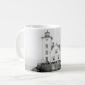 Wickford Hafen-Leuchtturm Kaffeetasse (Vorderseite Links)