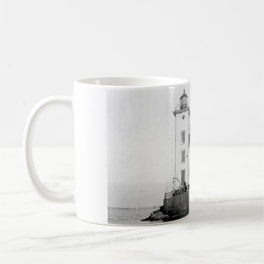 Wickford Hafen-Leuchtturm Kaffeetasse (Links)