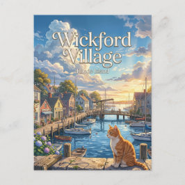 Wickford Village Rhode Island Postkarte