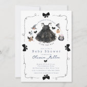 Wicklerisch Niedliche Einladung der HexenBaby-Dusc (Vorderseite)