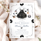 Wicklerisch Niedliche Einladung der HexenBaby-Dusc