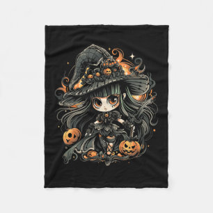 Wicklerisch verzaubert Halloween Art Fleecedecke