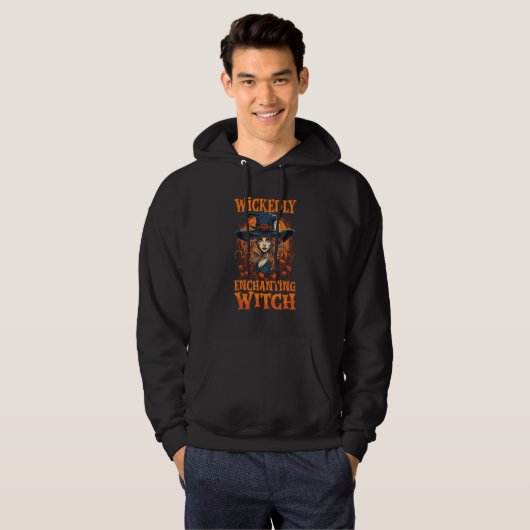 Wicklerisch verzaubert Hexenhauenkostüm Hoodie (Vorne ganz)