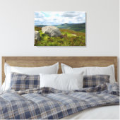 Wicklow Berge, Irland canvas print Leinwanddruck (Insitu (Schlafzimmer))