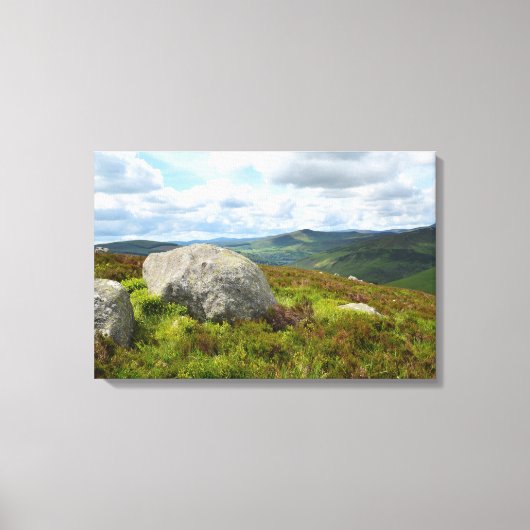 Wicklow Berge, Irland canvas print Leinwanddruck (Vorderseite)