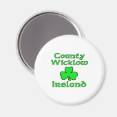 Wicklow, Irland Magnet (Vorderseite/Rückseite)