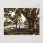 Wicklow Irland, Thomas Moore Avoca Gedicht Postkarte (Vorderseite)