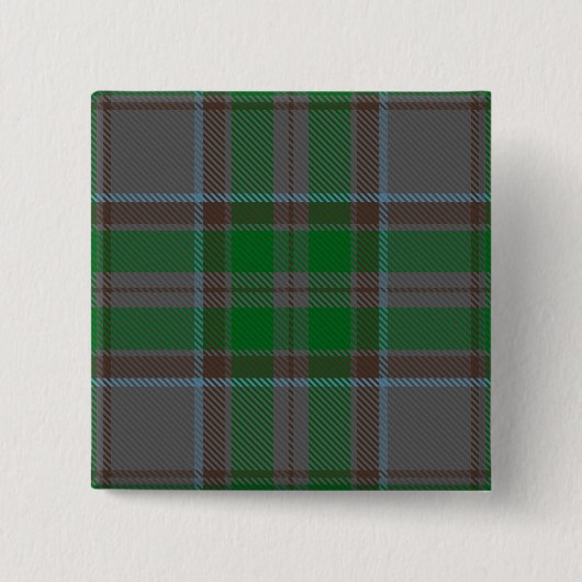Wicklow Landkreis Irish Tartan Button (Vorderseite)