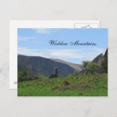 Wicklow Mountains Irland irische Landschaft Postkarte (Vorne/Hinten)