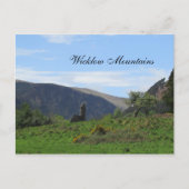 Wicklow Mountains Irland irische Landschaft Postkarte (Vorderseite)