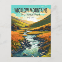 Wicklow Mountains National Park Irland Fluss Art