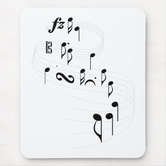 Wicklungs-Personal und Anmerkungen Mousepad (Vorne)