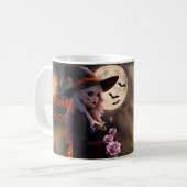 Wickly Good Brew Hexen Spellbindung Kaffeetasse (Vorderseite Links)
