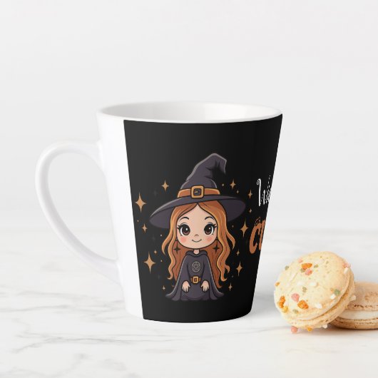 Wickly Niedlich Halloween Hexe | Spooky Adorable Milchtasse (Beispiel)