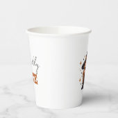 Wickly Niedlich Halloween Hexe | Spooky Adorable Pappbecher (Links)