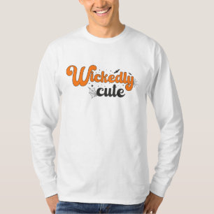 Wickly niedlich - Muster für magische Halloween-Na T-Shirt