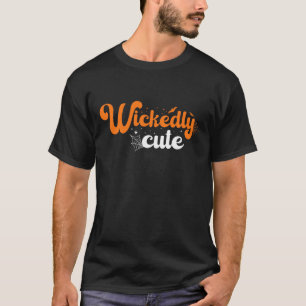 Wickly niedlich - Muster für magische Halloween-Na T-Shirt