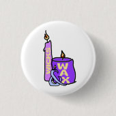 Wicks und Wax Collectible-Button Button (Vorderseite)