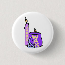 Wicks und Wax Collectible-Button Button