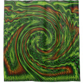 Wickte Drehung Duschvorhang (Vorderseite)