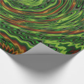 Wickte Drehung Geschenkpapier (Ecke)