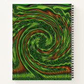 Wickte Drehung Notizbuch (Rückseite)