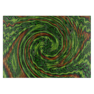 Wickte Drehung Schneidebrett