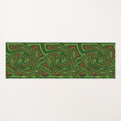Wickte Drehung Yogamatte (Vorderseite (Horizontal))